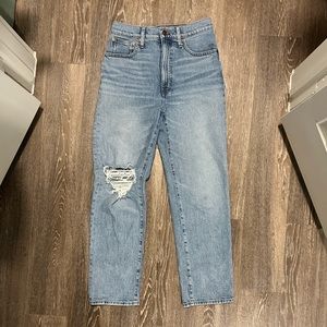 Madewell the perfect vintage straight jean